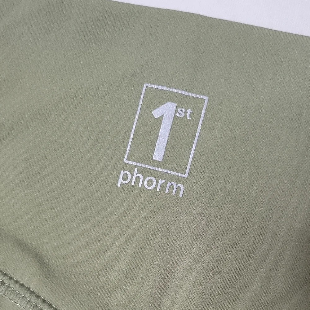 1st Phorm Green Athletic Shorts - Picture 2 of 5